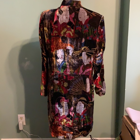 Neiman Marcus Japanese Velour Jacket Women's M - Picture 4 of 10